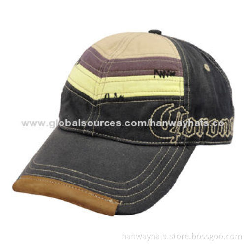 Patch front panel cap with embroideryNew